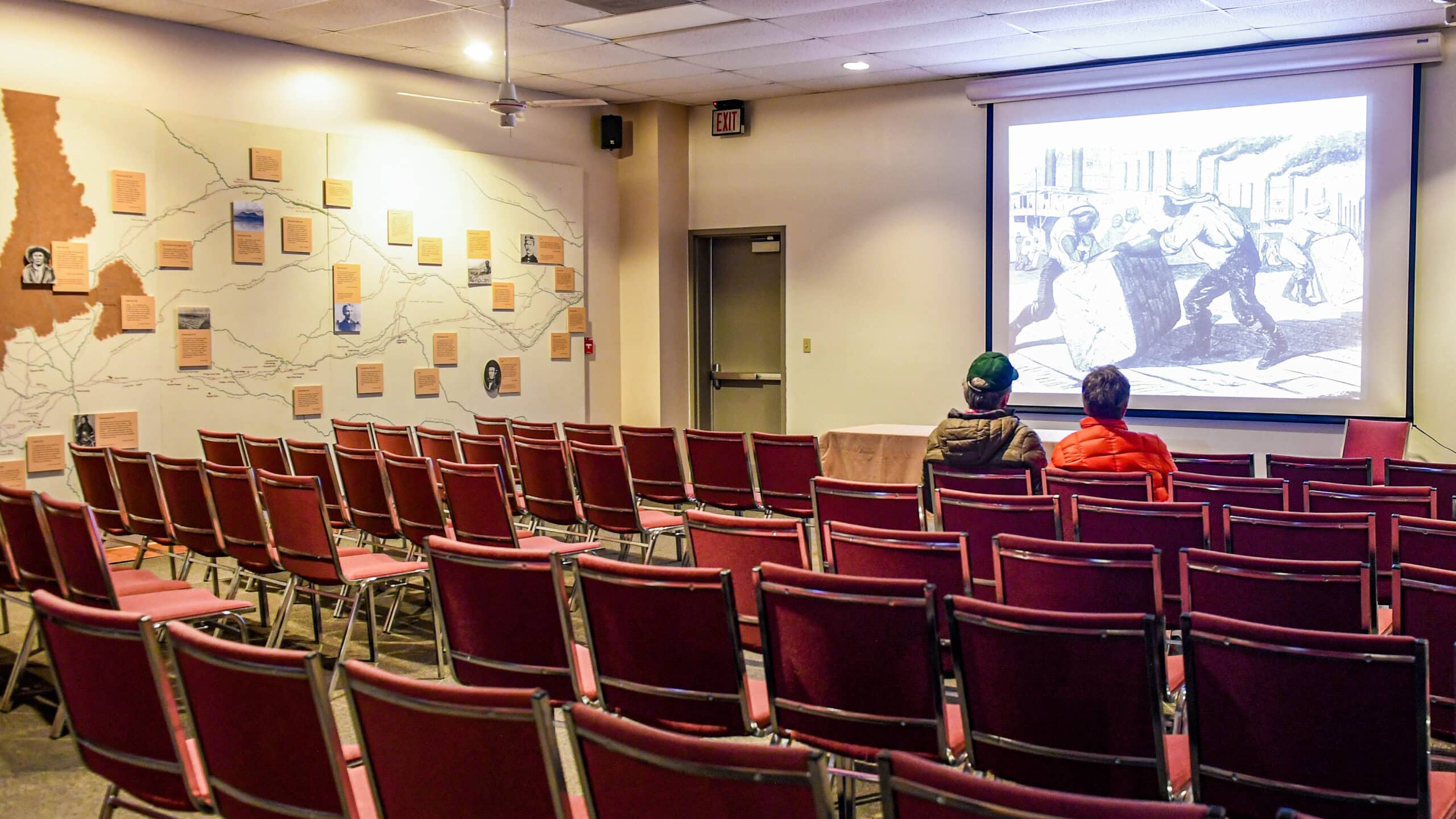 Arrow Rock, Fall, Museum, Meeting Room