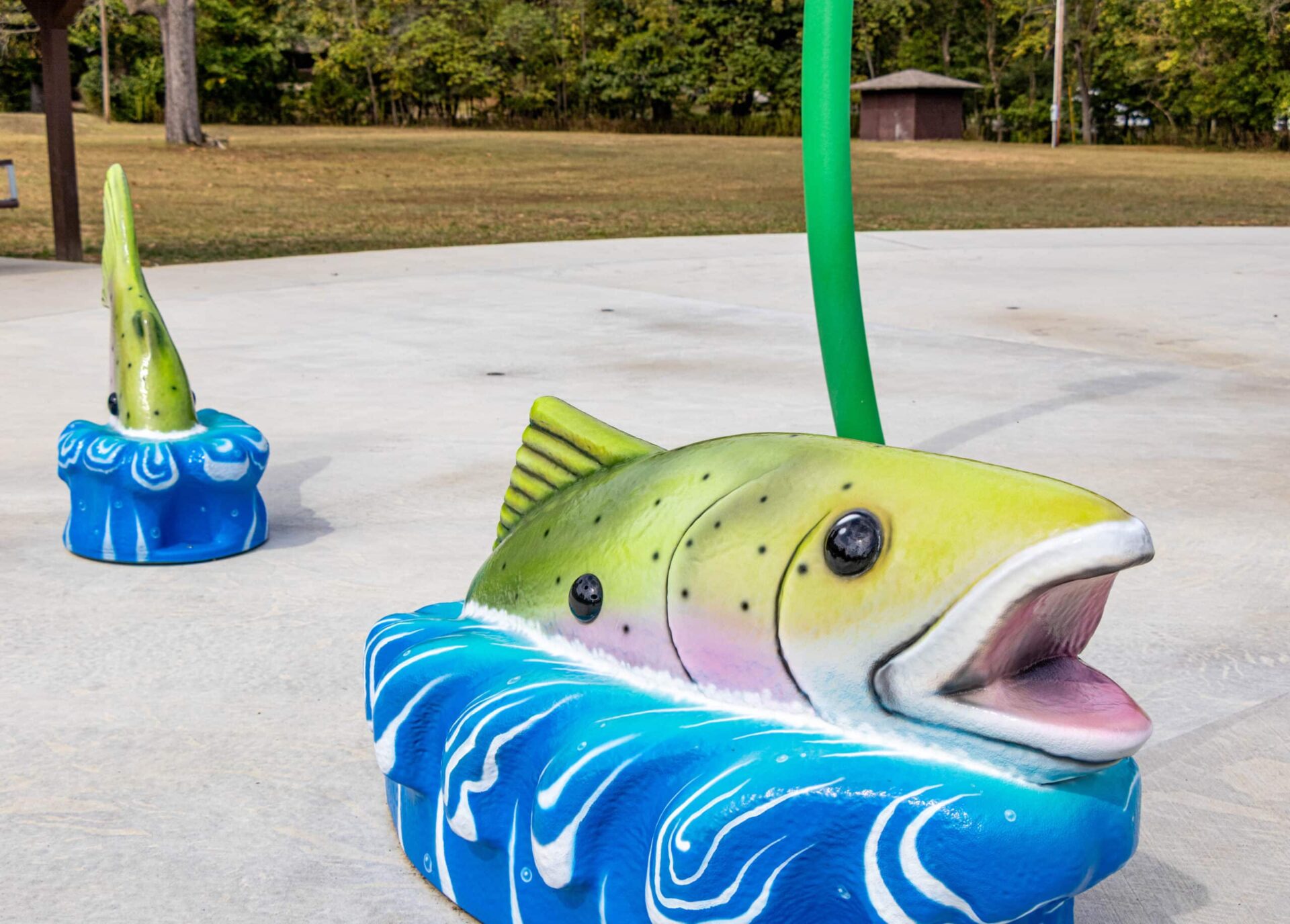 Bennett Spring, Summer, Structure, Splash Pad