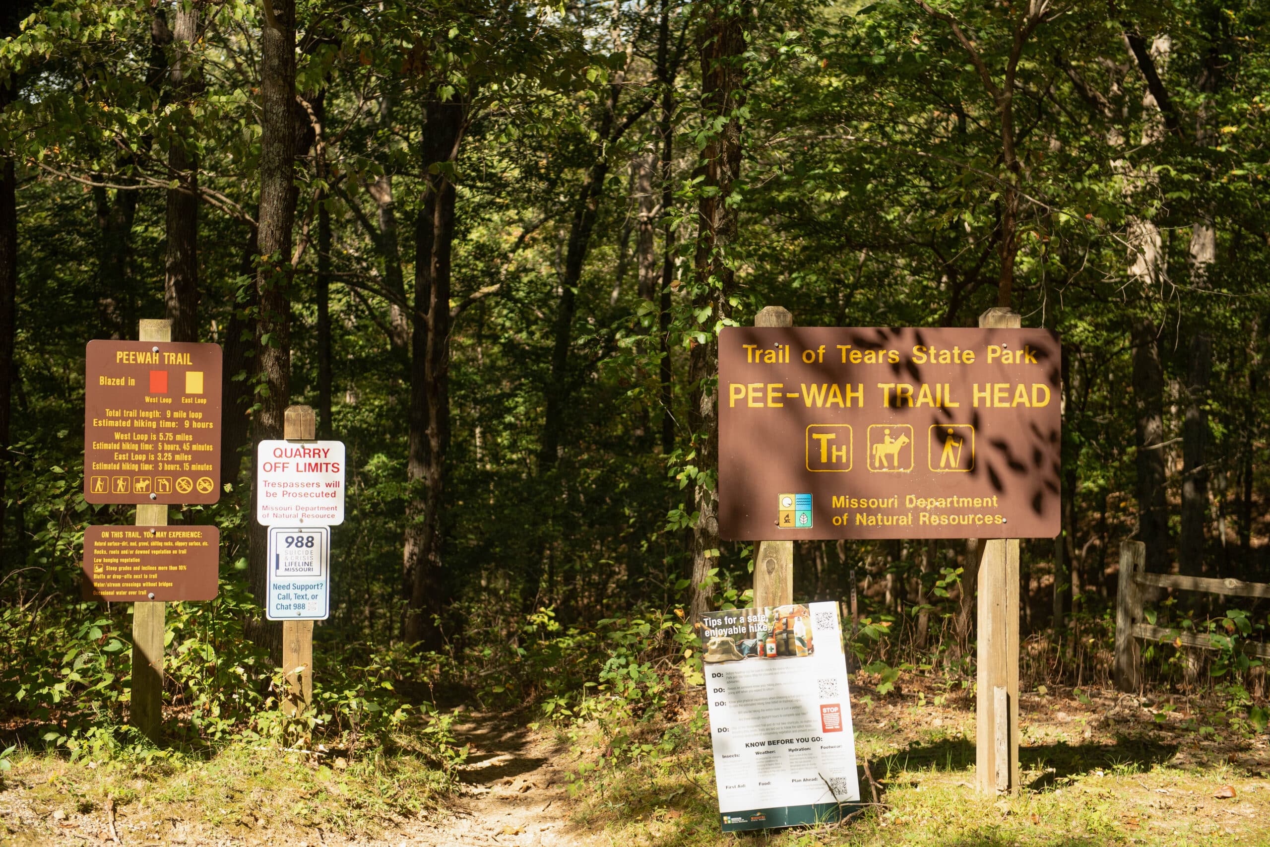 Trail of Tears State Park