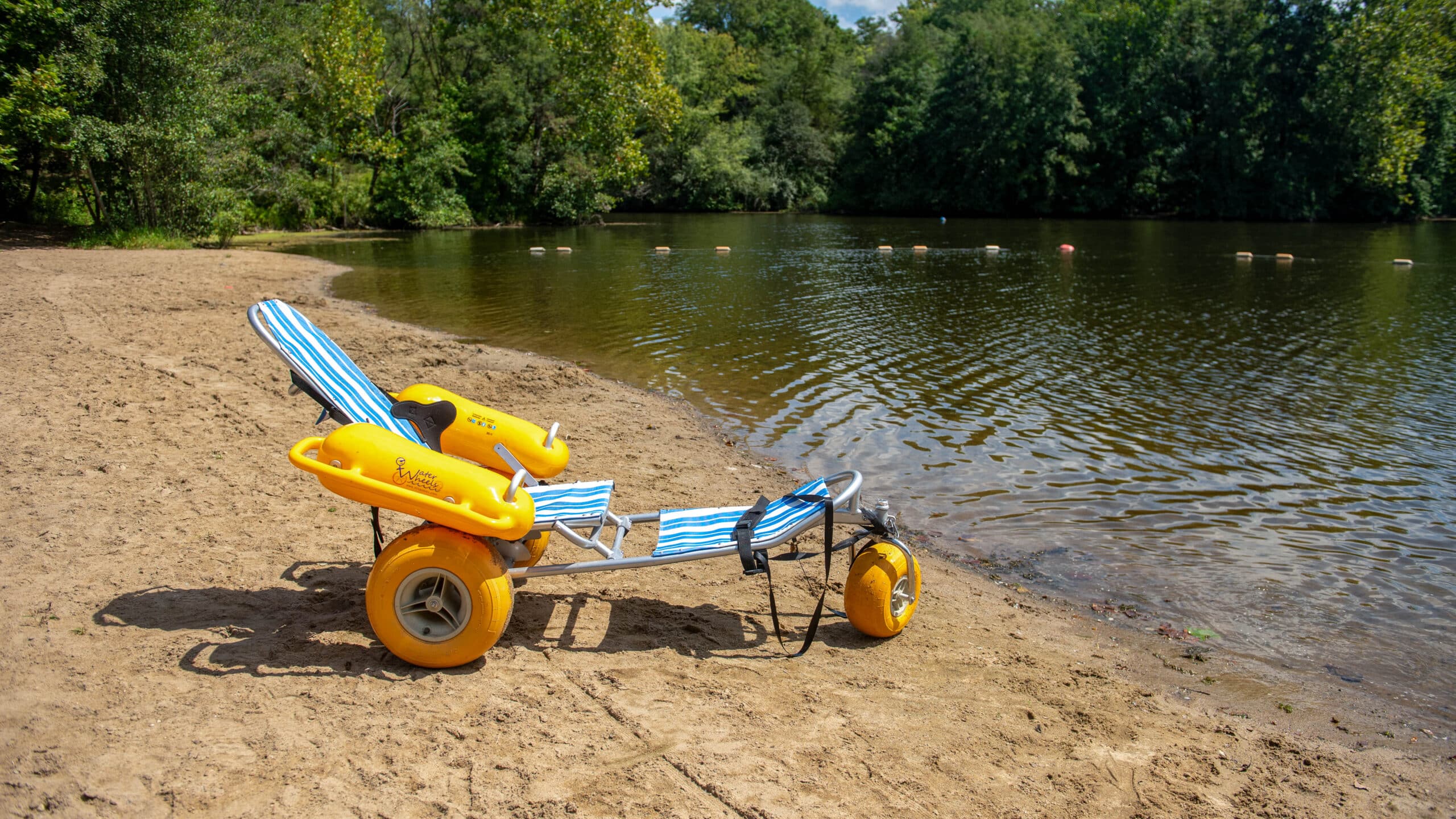 Finger Lakes, Summer, Swimming, Accessibility Chair