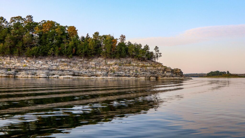 Harry S Truman, Summer, Landscape, Bluff and Lake 3 Harry S Truman, Summer, Landscape, Bluff and Lake
