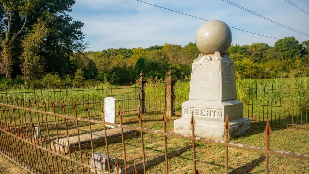 Robertsville, Summer, Structure, Tombstone at Cemetery 2 Robertsville, Summer, Structure, Tombstone at Cemetery