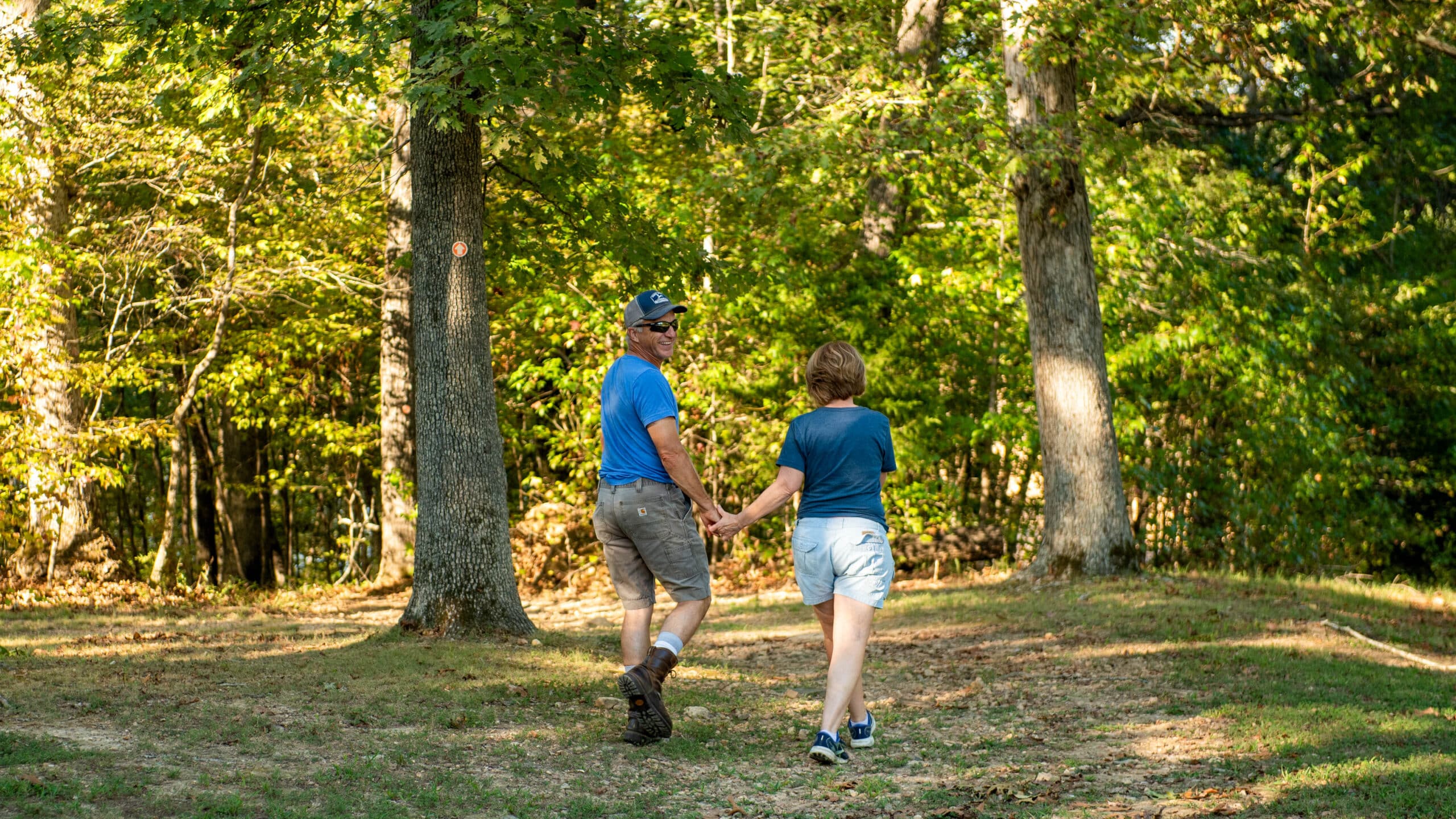 Sam A. Baker, Fall, Hiking, Couple