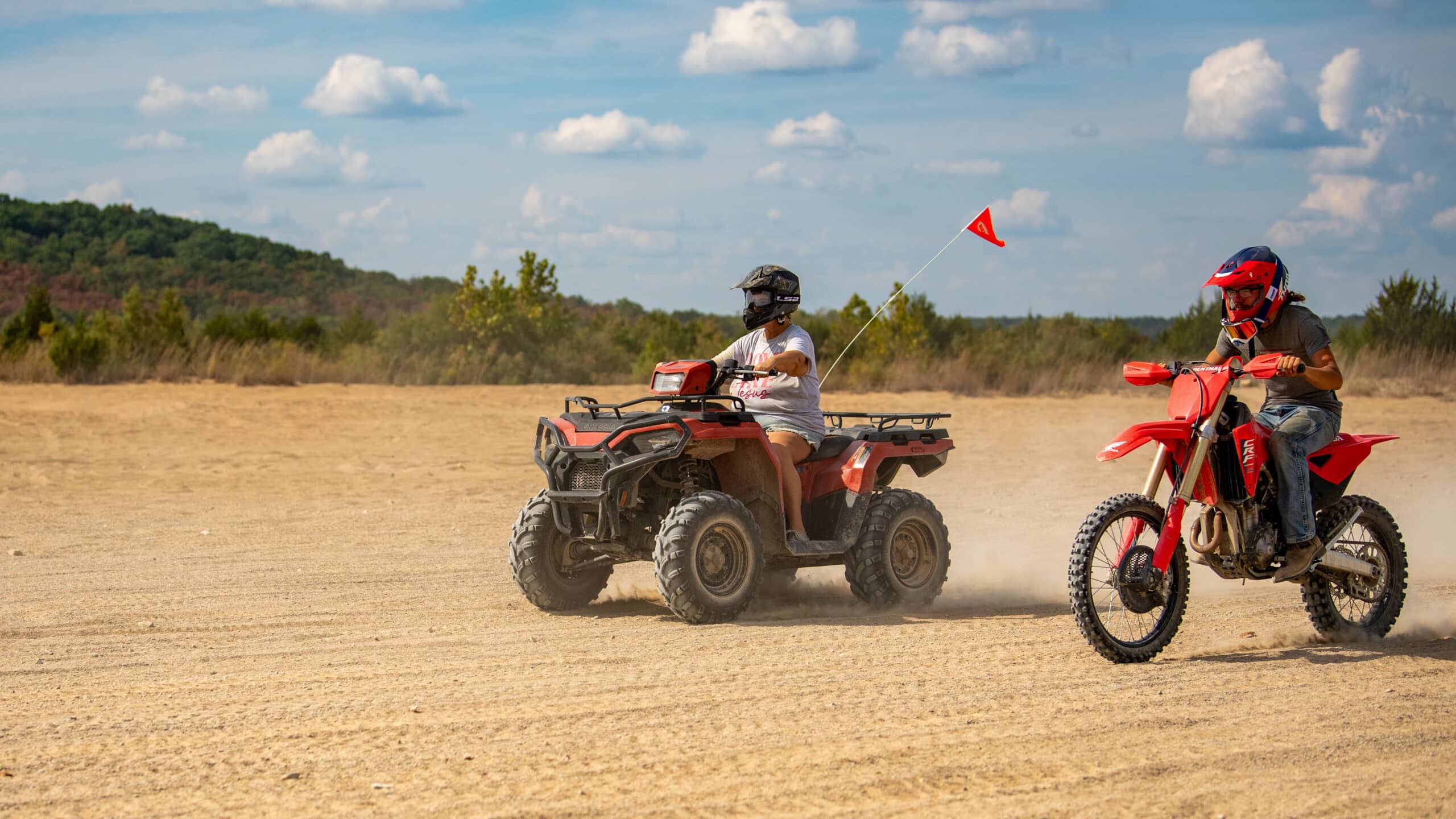 St. Joe, Summer, ORV Riding, Four Wheeler and Motorbike