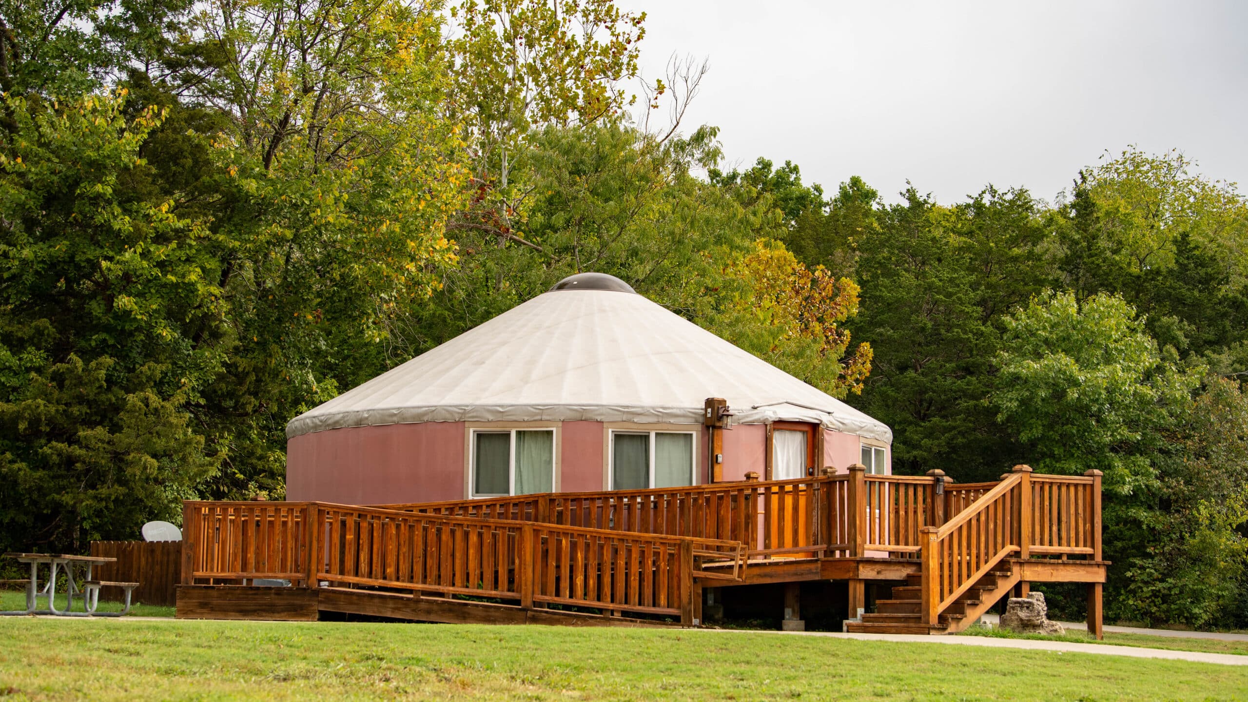 Table Rock, Fall, Camping, Handicap Accessible Yurt