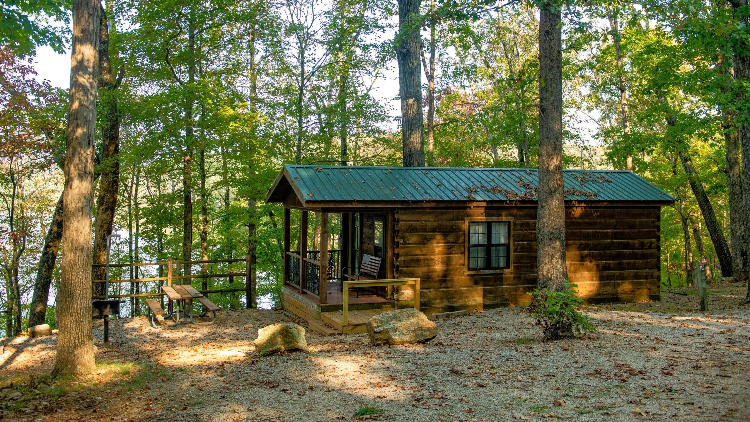 Lake-Wappapello-Fall-Amenities-Cabin